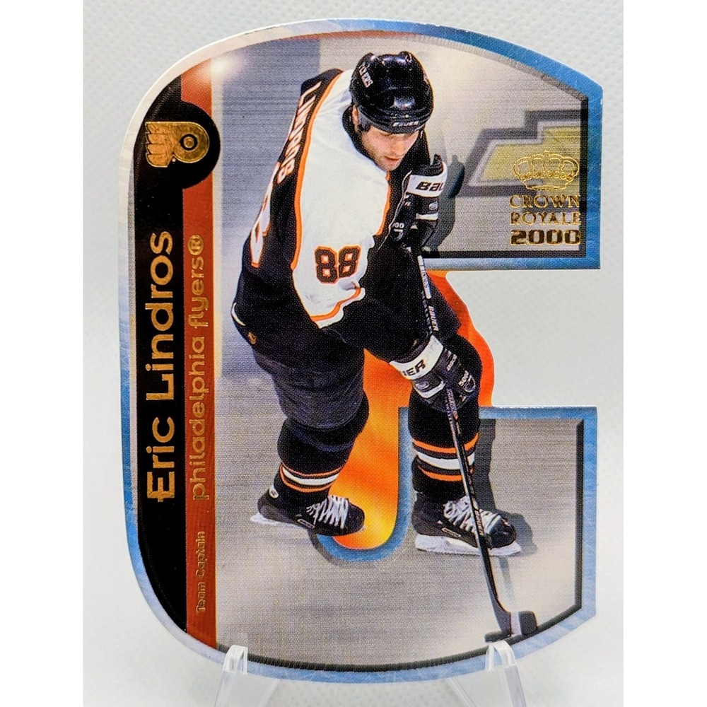 1999-00 Pacific Crown Royale Team Captain Die-Cuts Eric Lindros Flyers #5